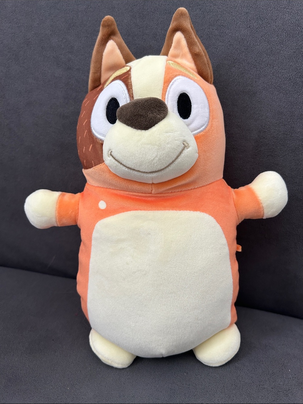 Bluey Orange and Cream Plush Stuffed Toy - Kids Plush